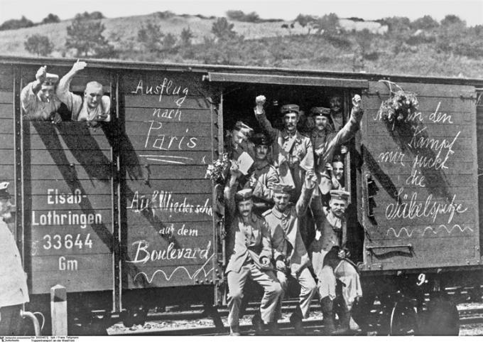 1. Weltkrieg - Abfahrt 1. Weltkrieg - Abfahrt